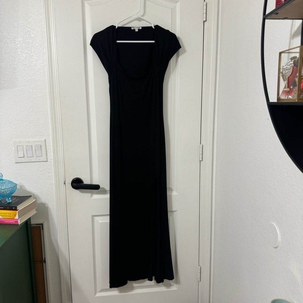 REFORMATION Harlyn Knit Dress black Size S - Picture 3 of 10